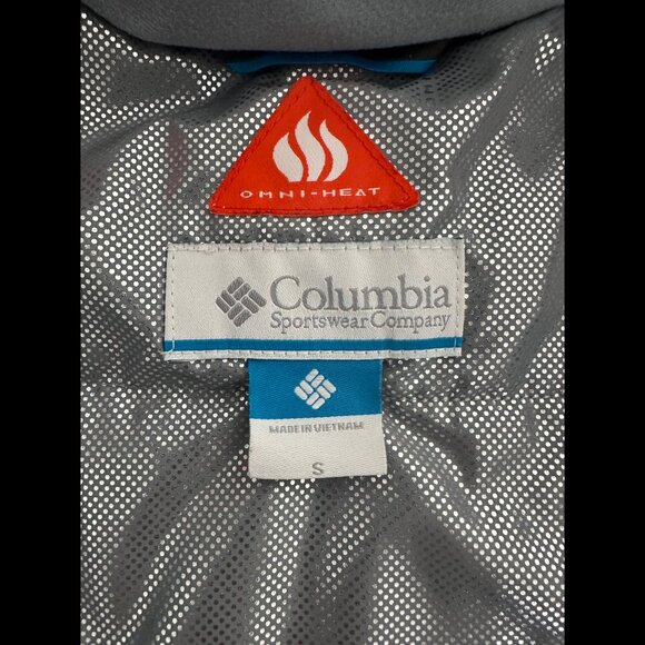 Columbia Women's Alpine Action Omni-Heat Hooded Jacket Size S, "Red Lilly" - Picture 9 of 9